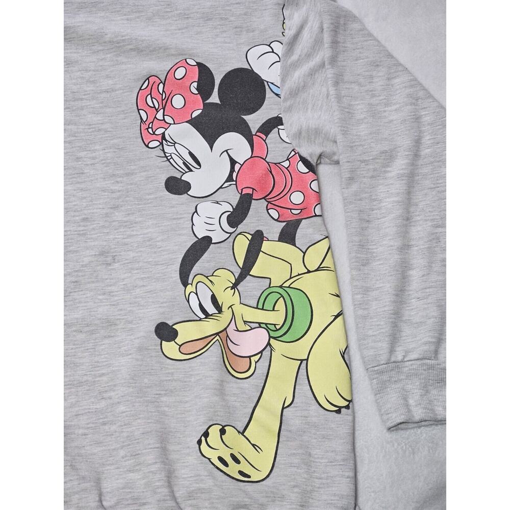 Official Disney Mickey Minnie Donald And Goofy Long Sleeve Sweater Juniors XL - Picture 9 of 9